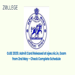 OJEE 2025 Admit Card Released at ojee nic in Exam from 2nd May  Check Complete Schedule